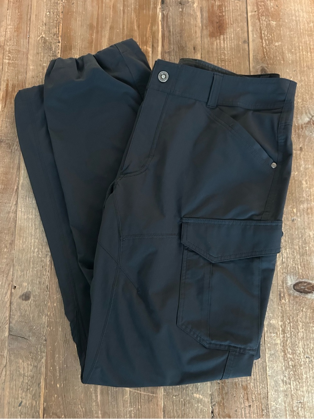 KÜHL Men's Silencr Cargo Pants Black 35x34 Hiking Outdoor Stretch Like New